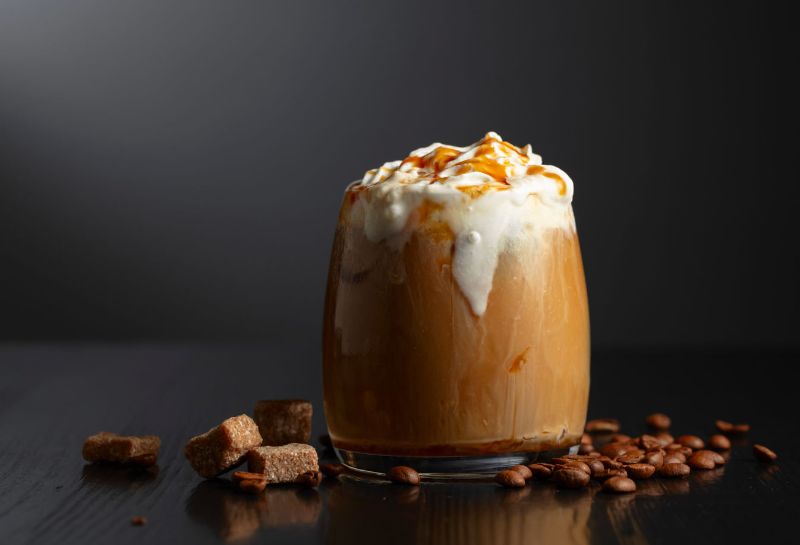 Ice Toffenut Latte