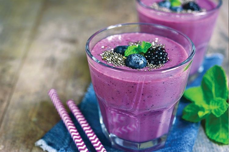 Orman Meyveli Milkshake